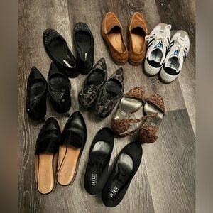 Multiple shoes, all in good shape, all sized 9.5